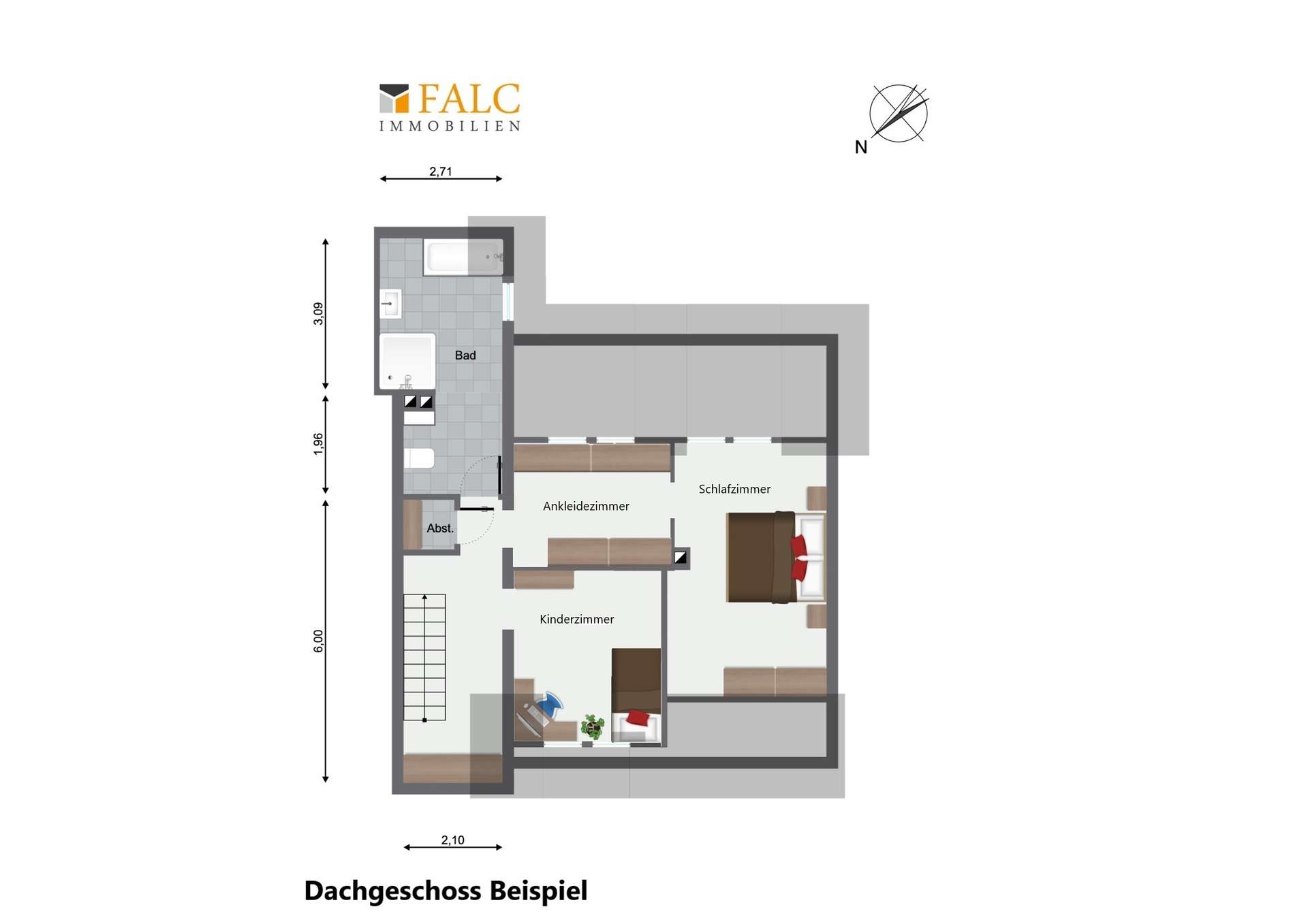 Dachgeschoss Variante